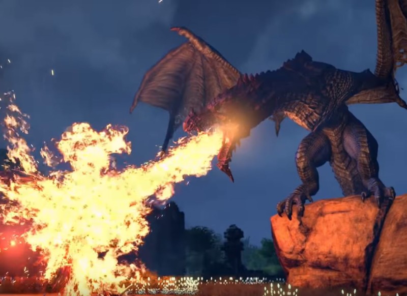 THE ELDER SCROLLS Celebrates 25th Anniversary with Free Play and Unleashed Dragons