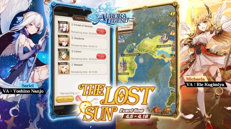 AURORA LEGEND Receives  First Major Update Starting Today & The Lost Sun Event to Follow