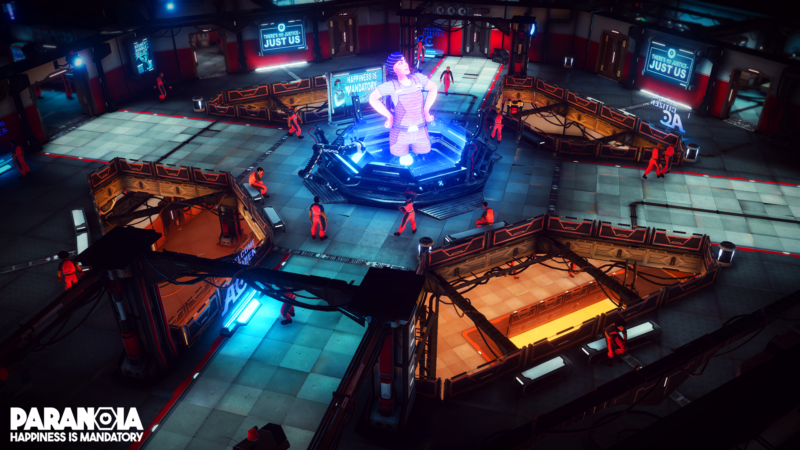 PARANOIA: Happiness is Mandatory Announced by Bigben