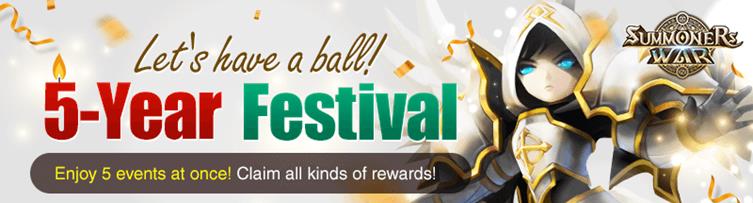 SUMMONERS WAR Celebrates 5th Anniversary with In-game Rewards