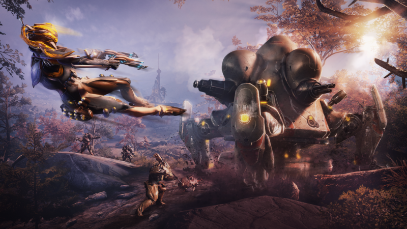 WARFRAME's First Open-World Plains of Eidolon Gets Remastered on Steam