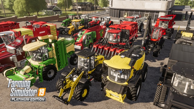 Farming Simulator 19 Platinum Edition Welcomes CLAAS Vehicles, Coming to PS4, Xbox One, Windows PC and Mac Oct. 22
