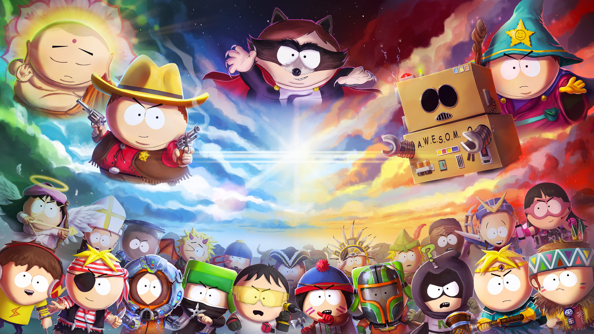 South Park Phone Destroyer Superheroes Update Key Art Gaming Cypher Gaming Cypher