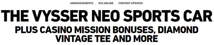 GTA Online Exciting New Details for August 1