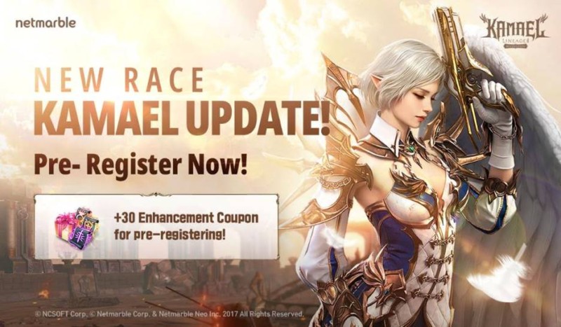 Pre-Registration Now Live for Major LINEAGE 2: Revolution Update Featuring New KAMAEL Race