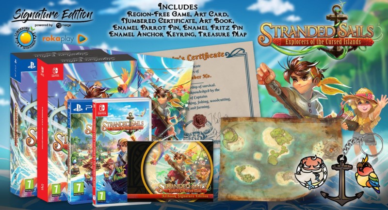 Stranded Sails: Explorers of the Cursed Islands Signature Edition Pre-orders Now Live