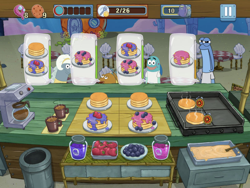 SPONGEBOB: KRUSTY COOK-OFF Launches Globally Today for Mobile Devices