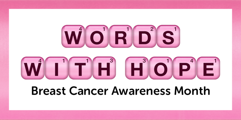 Zynga's Words with Friends Activates Breast Cancer Awareness Month with Social Campaign #WordsWithHope