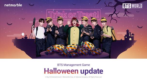 BTS WORLD Halloween Update Starts Today