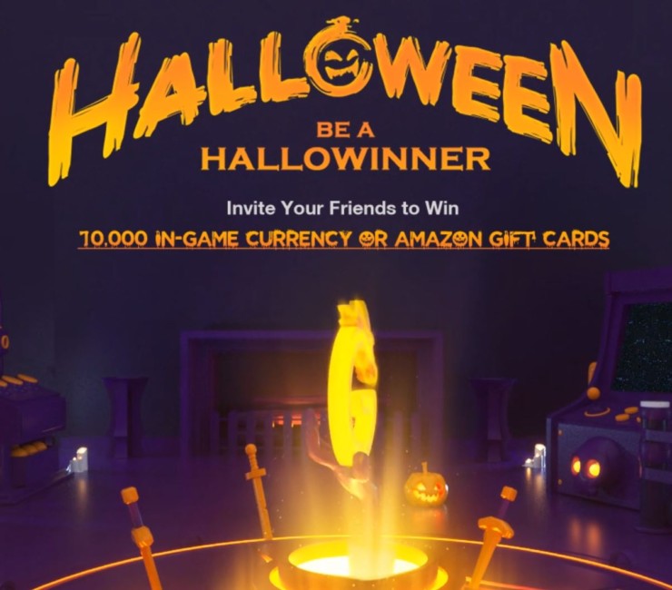 Win 10,000 in-Game Currency Playing on GTarcade this Halloween