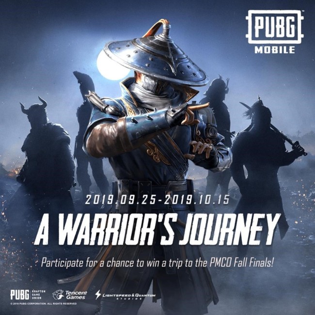 PUBG MOBILE Warrior’s Journey Event Offers Valuable Rewards