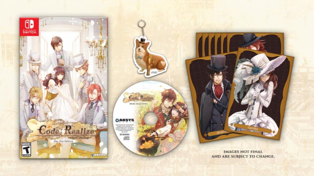 Code: Realize ~Future Blessings~ Now Out for Nintendo Switch
