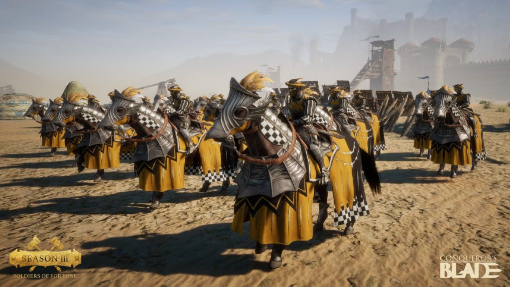 CONQUEROR’S BLADE Season III: Soldiers of Fortune Now Out