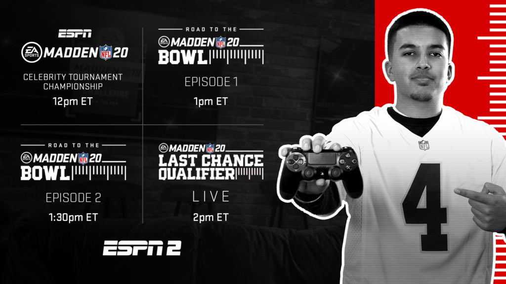EA SPORTS & ESPN Announce the Return of Madden NFL Competitive Programming in Lead up to the Live Madden Bowl Finals