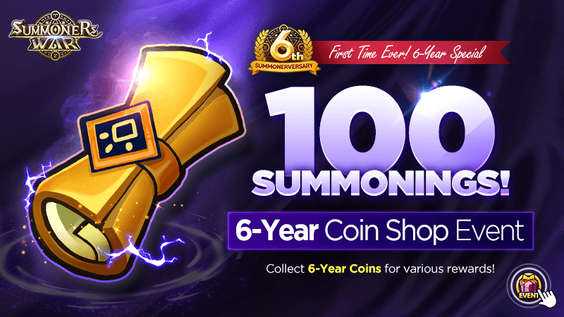 SUMMONERS WAR Celebrates Sixth Anniversary with 100 Mystical Scrolls Giveaway Event