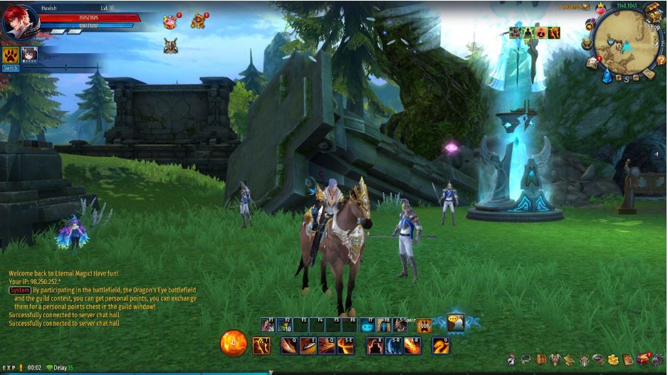 Free-To-Play Fantasy MMORPG Eternal Magic Now In Open Beta 