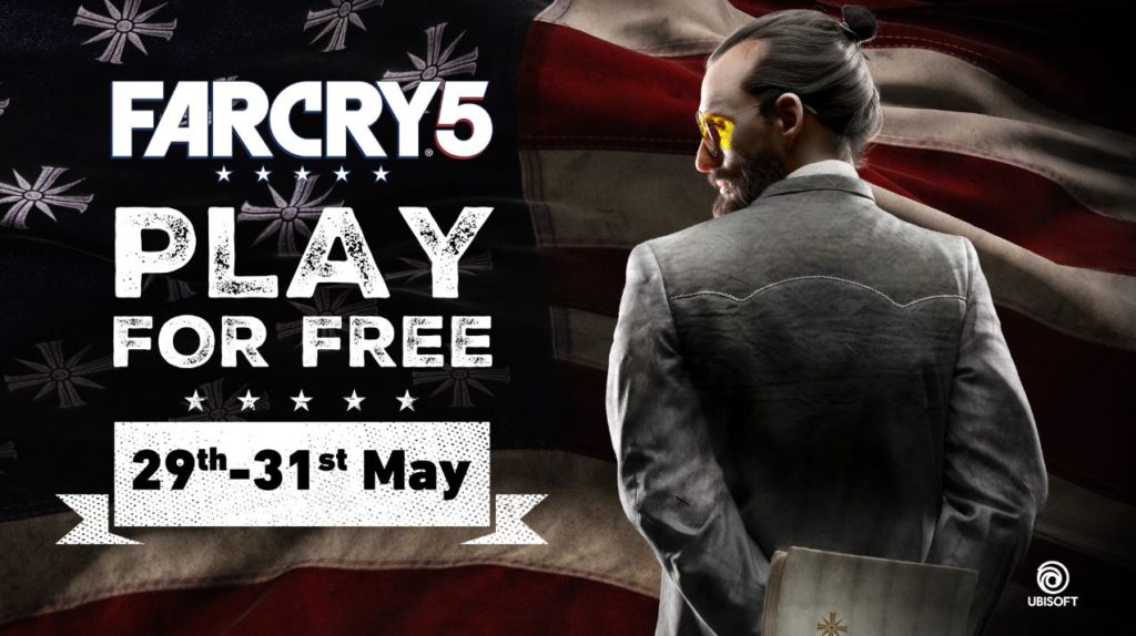 FAR CRY 5 Announces FREE WEEKEND via UPLAY PC MAY 29-31