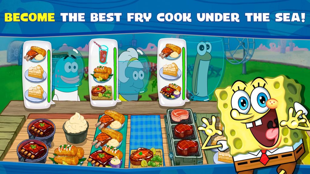 SPONGEBOB: KRUSTY COOK-OFF Launches Globally Today for Mobile Devices