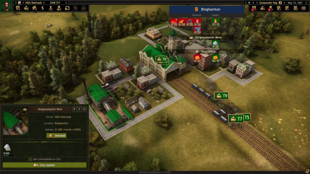 Railroad Corporation Releases Civil War DLC on Steam
