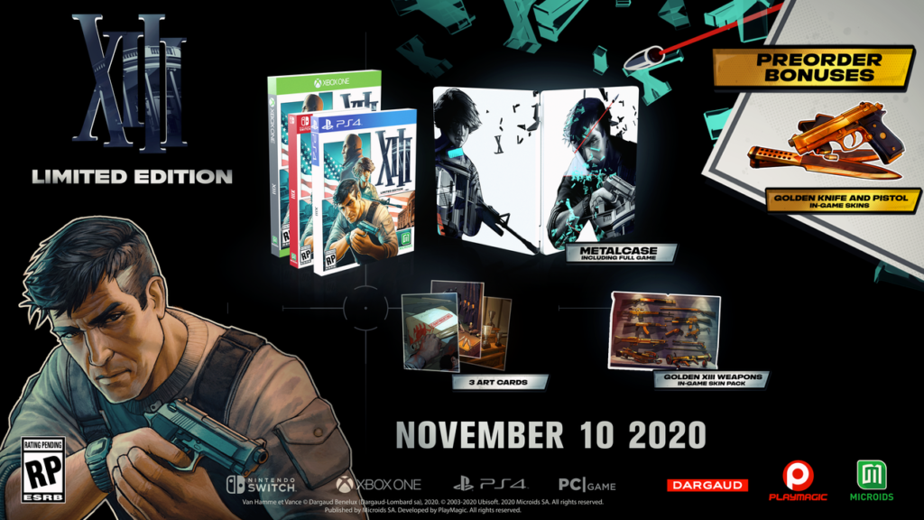 XIII Remake Heading to PC and Consoles Nov. 10