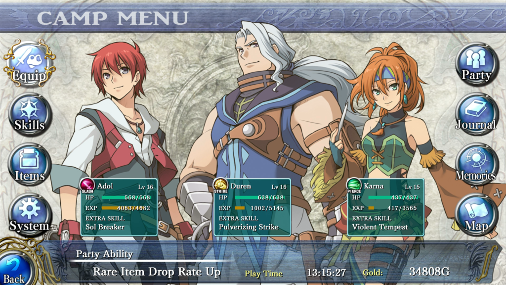 Ys: Memories of Celceta Review for PlayStation 4