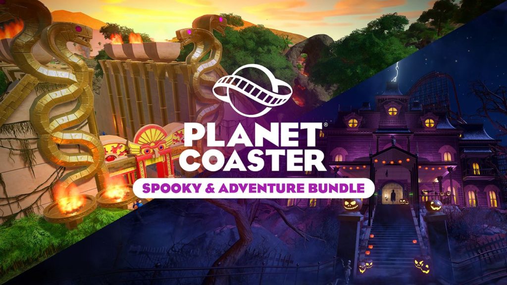 Planet Coaster: Console Edition Releases the Spooky & Adventure Bundle