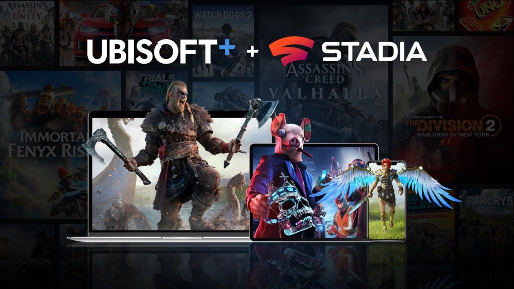 UBISOFT+ Available Now on Stadia