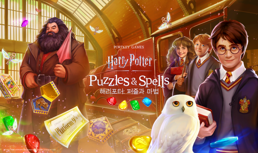 Zynga Launches Harry Potter: Puzzles & Spells in South Korea