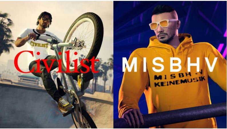 GTA Online Features Real-World Fashion Brands Civilist and MISBHV