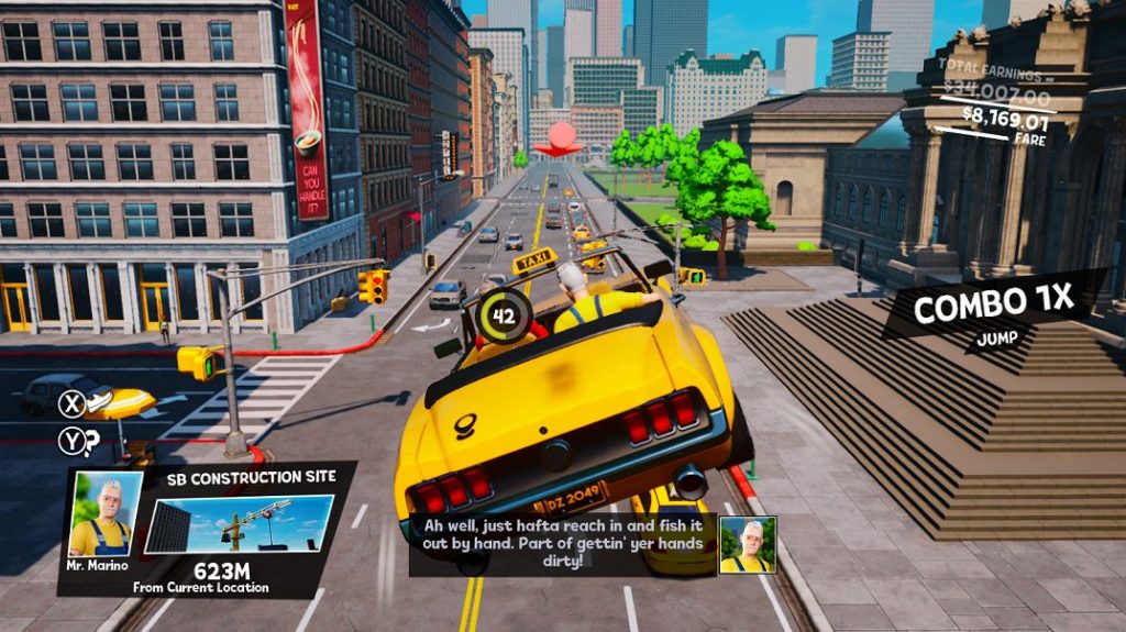 TAXI CHAOS arrives today for PS4, Xbox One, and Nintendo Switch