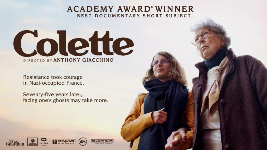 Respawn Entertainment, a Studio of Electronic Arts, and Oculus Studios Win an Oscar for Best Documentary Short, COLETTE, at 93rd Academy Awards