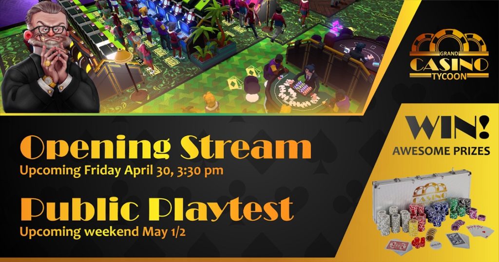 Grand Casino Tycoon Heading to Steam May 20