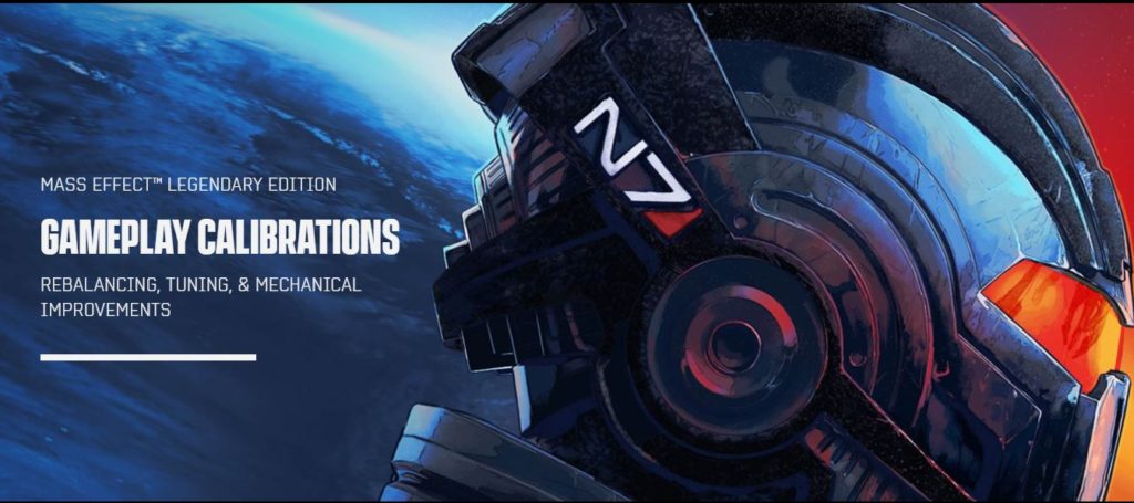 Mass Effect Legendary Edition Details Gameplay Calibrations