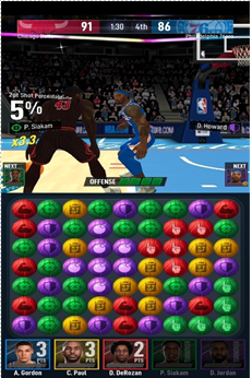 NBA Ball Stars Review for iPhone: A New Puzzle Experience