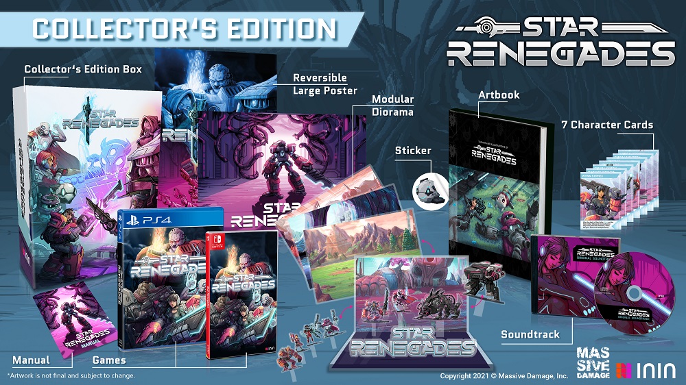 STAR RENEGADES Limited Edition Available for PS4 and Nintendo Switch Pre-Order