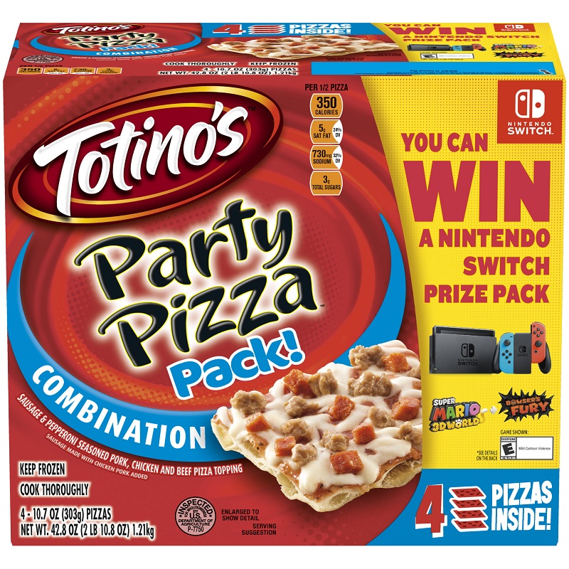 Totino’s Kicks Off a Limited-Time Nintendo Switch Giveaway Exclusively at Walmart